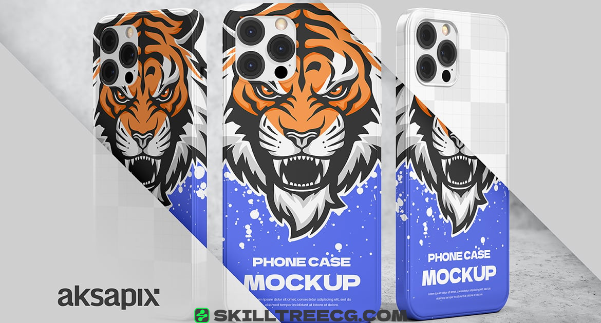 Smartphone Case Mockup（775529）-技能树